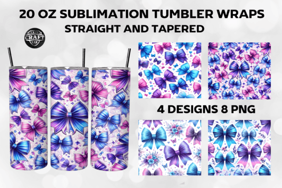 Bow Coquette 20oz Skinny Tumbler Wrap Review