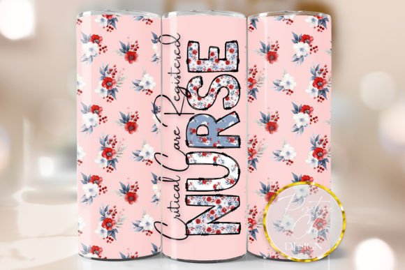 Critical Care Nurse Floral Tumbler Wrap Review
