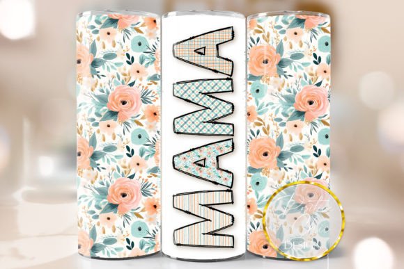 Floral Mama Tumbler Wrap Sublimation PNG Review
