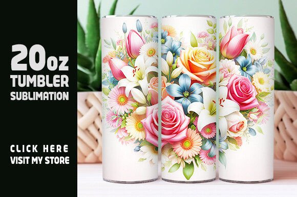 Floral Mother's Day Tumbler Wrap Review