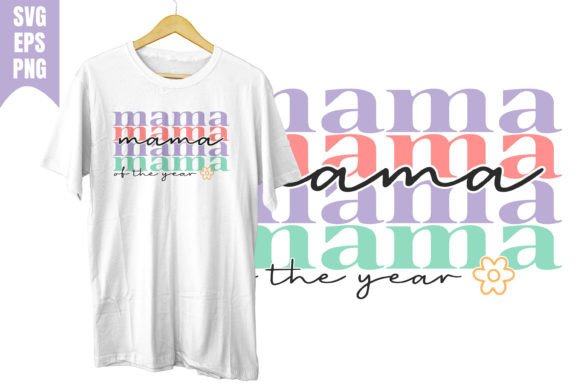Mama of the Year Svg Retro Groovy Review