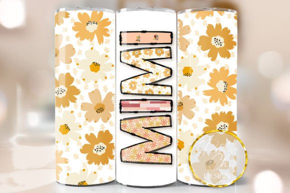Mimi Floral Tumbler Wrap Mothers Day PNG Review