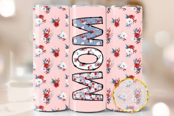 Mom Floral Tumbler Wrap PNG Sublimation Review
