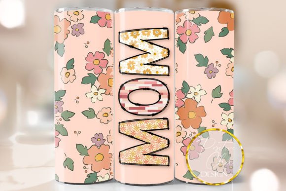 Mom Mothers Day Skinny Tumbler Wrap PNG Review