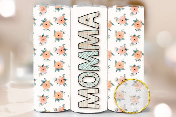 Momma Floral Tumbler Wrap Design Review